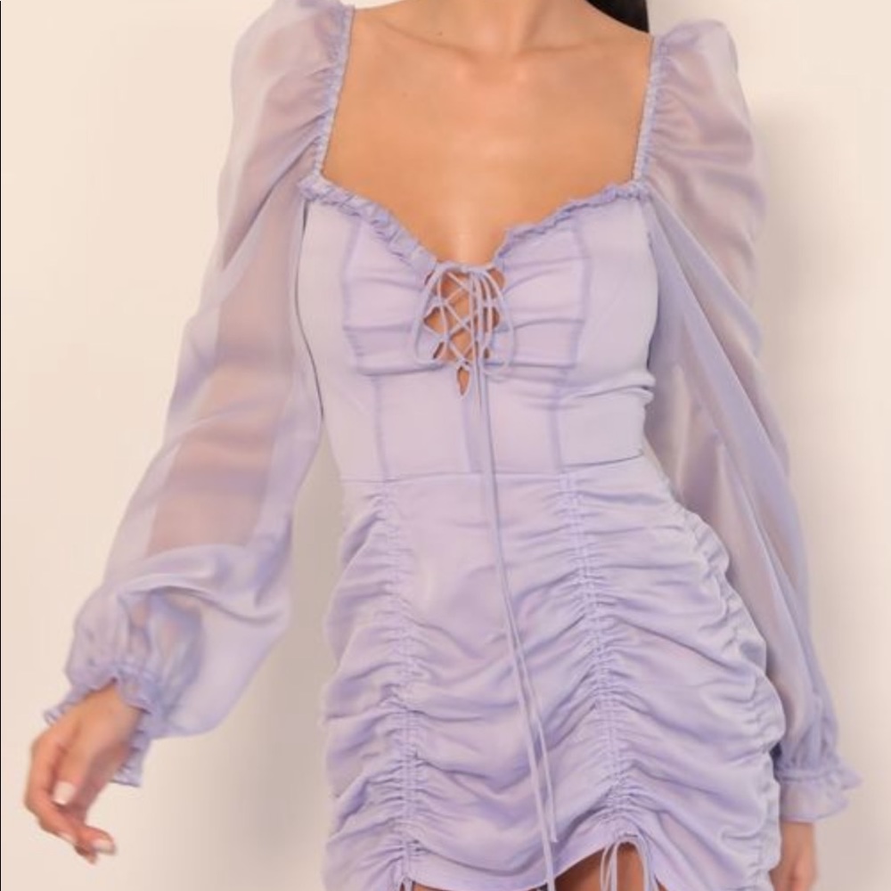 Lucy in The Sky Lilac Dress